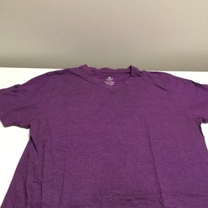 Beverly Hills Polo Men's purple V -Neck t-shirt
